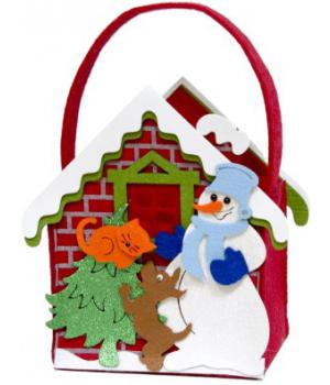 Подарок № 64. Сумочка - домик  